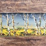 birch trees By Nora Franko