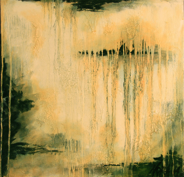 Nora Franko  'Summer Rain', created in 2014, Original Painting Oil.