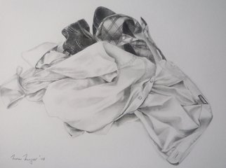 Nora Meyer: 'A Hard Days Night', 2008 Pencil Drawing, Still Life.  graphite pencil on paper ...