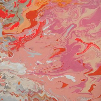 Nora Meyer: 'COTTON CANDY', 2011 Mixed Media, Abstract.        Acrylics, inks, textures on stretched canvas. Contemporary, modern original painting.       ...