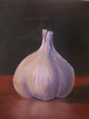 Sren Nordenstrm: 'Garlic', 2008 Oil Painting, nature. 