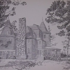 Keewaydin Mansion  By William Christopherson