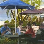 Lunching Snowbirds Fort Myers, William Christopherson