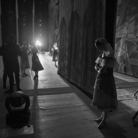 Yulia Nak: 'singleton russian ballet', 2016 Black and White Photograph, Dance. Artist Description: Dance, black white, theater...