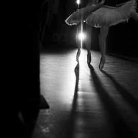 Yulia Nak: 'swans', 2016 Black and White Photograph, Dance. Artist Description: Dance, black white, theater...
