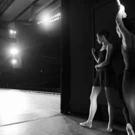 Yulia Nak: 'vii russian ballet', 2016 Black and White Photograph, Dance. Artist Description: Dance, black white, theater...