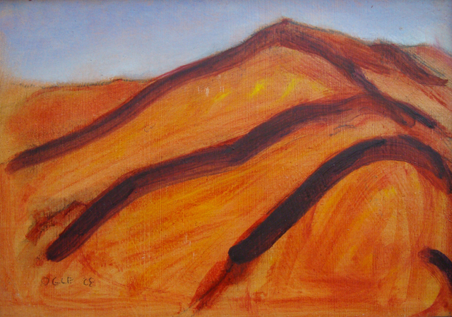 Ron Ogle  '30 Square Inch Landscape', created in 2008, Original Drawing Other.