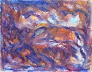 Ron Ogle: 'Home Of Lian Pi', 2008 Oil Painting, Abstract Landscape.  I can relate to the small works Pollock made around 1945. ...