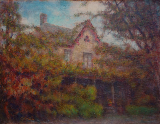 Artist Ron Ogle. 'The Blake House' Artwork Image, Created in 2009, Original Drawing Other. #art #artist