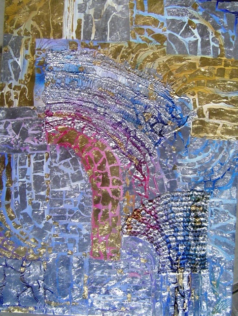Oksana Davyda  'Air', created in 2008, Original Painting Oil.