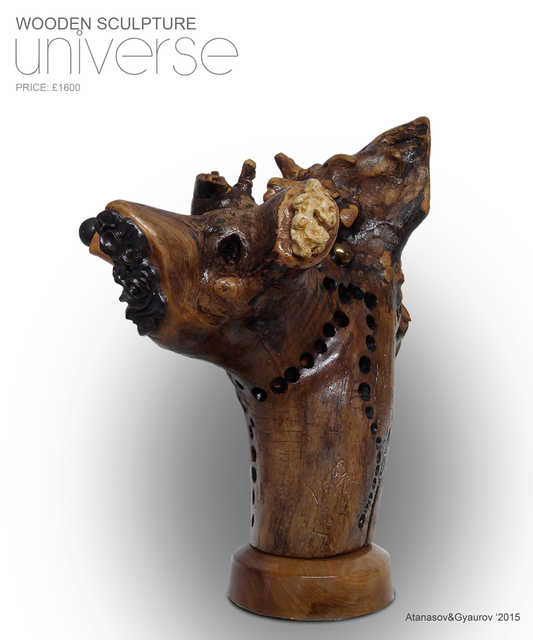 Artist Olav Ata. 'Universe' Artwork Image, Created in 2015, Original Sculpture Mixed. #art #artist
