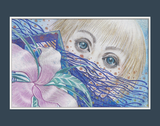 Olga Kostyuchenko  'The World Of Childhood', created in 2003, Original Drawing Pencil.