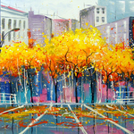 autumn in chicago By Olha Darchuk