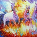 fire horse By Olha Darchuk