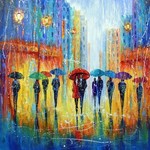 when it rains By Olha Darchuk