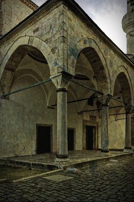 Stephen Robinson: 'Mosque', 2015 Digital Photograph, Architecture. a Mosque in Istanbul...