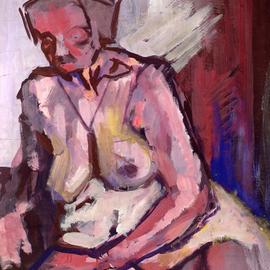 Dario Raffaele Orioli: 'nude 3', 1977 Acrylic Painting, nudes. 