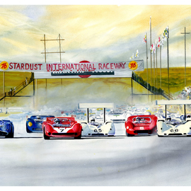 Steve Jones Artwork Stardust GP , 2015 Other Painting, Sports