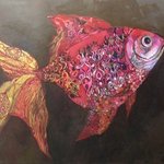 ruby fish By Olga Zelinska