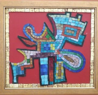 Goksen Parlatan: 'inappropriate mold mosaic', 2013 Stained Glass, Abstract Figurative. Every individual is different from each other and has got their own  inappropriate molds  Here I want to tell that it is legal to be misundeestood or can t get into the box so we can have a long breathe and relax. ...