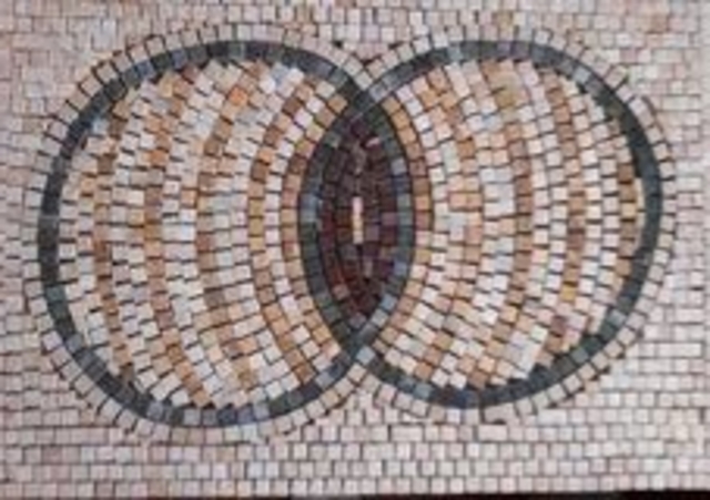 Goksen Parlatan  'Interaction Mosaic Artwork', created in 2019, Original Ceramics Handbuilt.