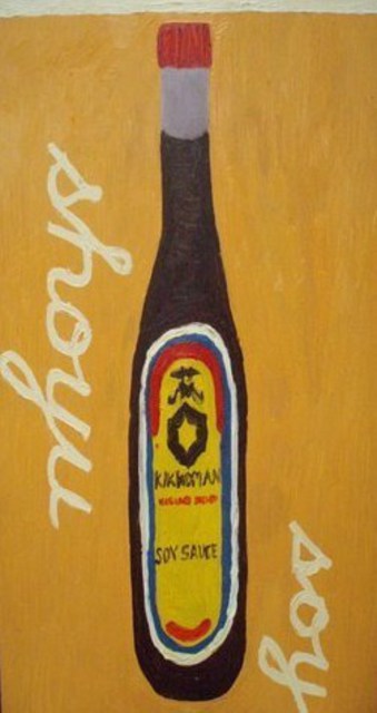 Patrice Tullai  'Shoyu Aka Soy Sauce', created in 2007, Original Mixed Media.
