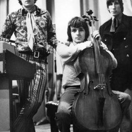 Paul Berriff: 'Pink Floyd', 1967 Black and White Photograph, Music. Artist Description:  Pink Floyd during a break in their recording session at Abbey Road Studios, London in March 1967. They were recording numbers for their album' Piper at the Gates of Dawn' . The photograph comes signed on the verso by photographer Paul Berriff with limited edition number and ...