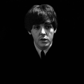 Paul Berriff Artwork The Beatles In The Dark, 1963 Black and White Photograph, Music