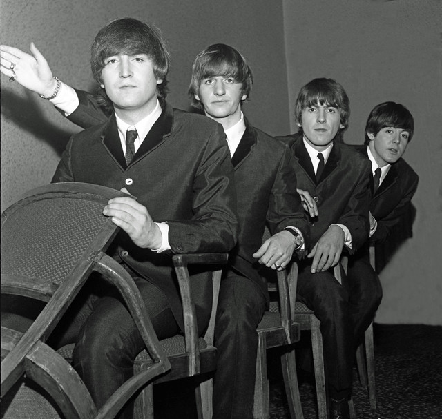 Paul Berriff  'The Beatles Playing At Trains', created in 1964, Original Digital Art.