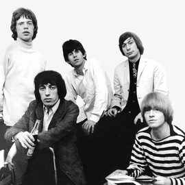 Paul Berriff Artwork The Rolling Stones, 1964 Black and White Photograph, Music