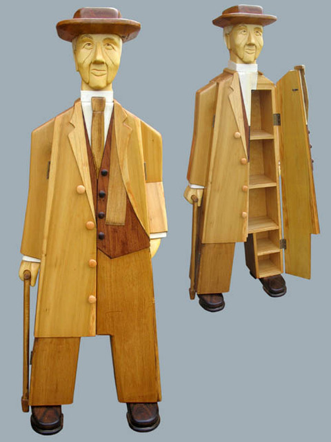 Paul Carbo  'Frank Lloyd Wright', created in 2007, Original Furniture.