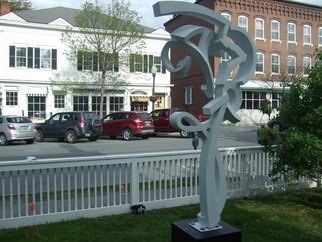 Paul Machalaba: 'SOLD commissions available', 2014 Aluminum Sculpture, Abstract.  9 foot ultra complex abstract commissions available for corporate or residential spaces.  Projects can be designed and built in a similar dynamic style to your exact wishes. ...