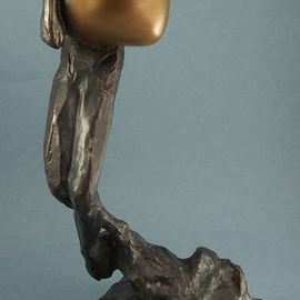 Paul Orzech: 'Embrace', 2010 Bronze Sculpture, Love. Artist Description:  Embrace - Pure love is light, comforting, and keeps you floatingabove the cares of the world.Please visit my web site WWW.  PAULORZECH.  COM to see all the views of this work. ...