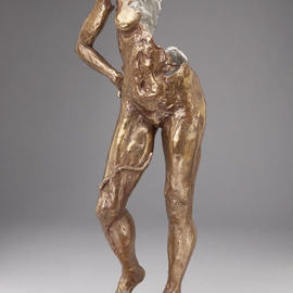 Paul Orzech: 'Fractured Goddess', 2001 Bronze Sculpture, Abstract Figurative. Artist Description:  Fractured Goddess has a highly polished bronze exterior, with a special zinc- coated interior.  Its basic frame is taken from my sculpture Feminine Construction that can be viewed on this web site WWW. ABSOLUTEARTS. COM and on my web site WWW. PAULORZECH. COM to see all the views ...