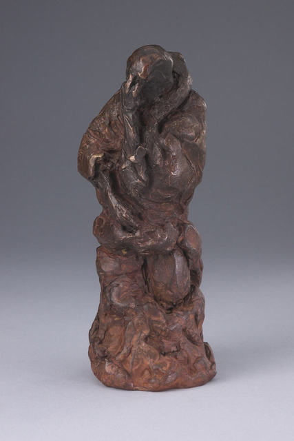 Paul Orzech  'Monastic', created in 2002, Original Sculpture Bronze.
