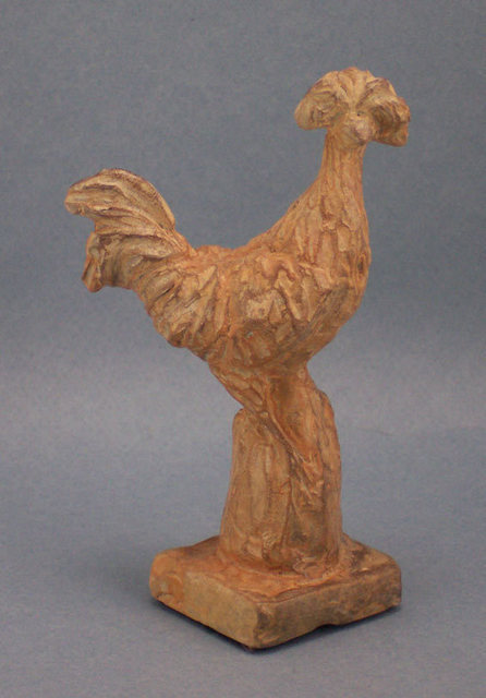 Artist Paul Orzech. 'Rooster' Artwork Image, Created in 2010, Original Sculpture Bronze. #art #artist