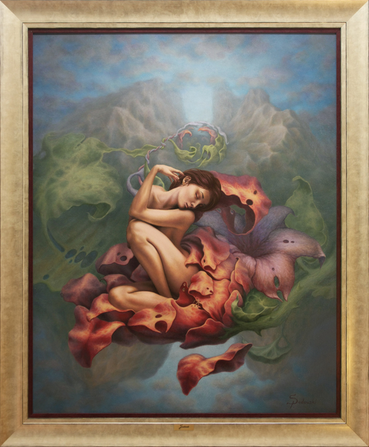 Paul Sadowski  'Luca', created in 2019, Original Painting Oil.