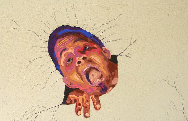 Eduardo Acevedo  'Escape', created in 2009, Original Painting Acrylic.