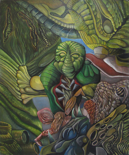 Pawel Batura  'Kronos', created in 2009, Original Painting Acrylic.