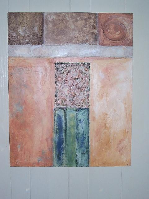 Leslie Perel  'Antiquity', created in 2014, Original Painting Acrylic.