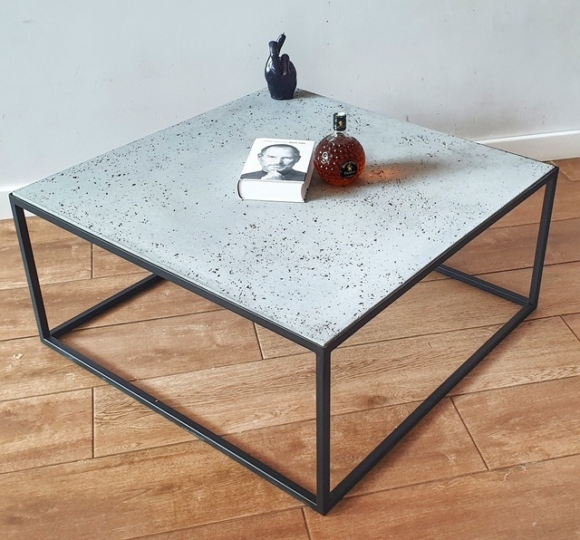 Damian Perroc  'Coffee Table Loft Concrete', created in 2020, Original Furniture.