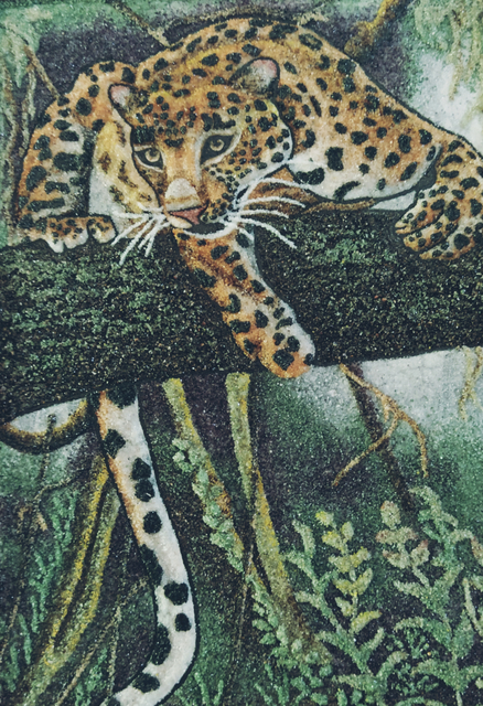Dinusha Priyanath  'Nature With Tiger', created in 2020, Original Other.