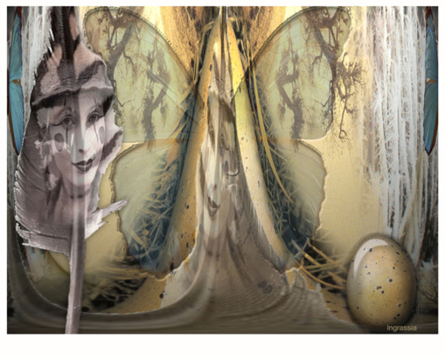 Peter Ingrassia  'Spirit Of The Guardian', created in 2010, Original Digital Art.