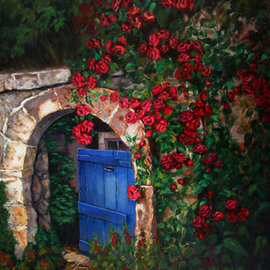 Garden Gate By Pat Heydlauff