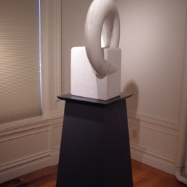 Phil Parkes: 'Coming Around  Colorado Yule Marble', 2003 Stone Sculpture, Abstract. 