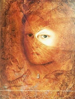 Artist Philip Hallawell. 'Subconscious IV' Artwork Image, Created in 1982, Original Illustration. #art #artist