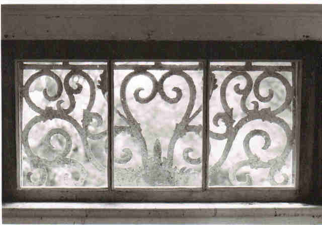 Marilyn Nosewicz  'Window Black And White Silver Gelatin Iron Federal  ', created in 2012, Original Printmaking Giclee - Open Edition.