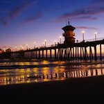 Huntington Beach Sunset By Timothy Oleary