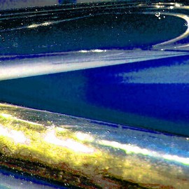 C. A. Hoffman: 'Galaxy Collision ', 2008 Color Photograph, Abstract. Artist Description: Two giant galaxies are about to collide.  Or are they just slipping by?  ...