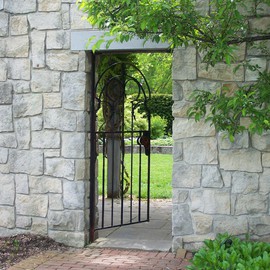 Green Garden Entrance By C. A. Hoffman